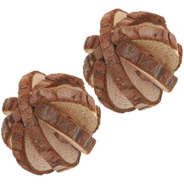 2 Pcs Bunny Toys Hamster Chew Pet Present Rat Wood Molar for Rabbits Chinchilla