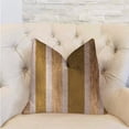 thumbnail image 2 of Plutus 12" x 20" Golden Tan Lines Luxury Throw Pillow in Gold, 2 of 3