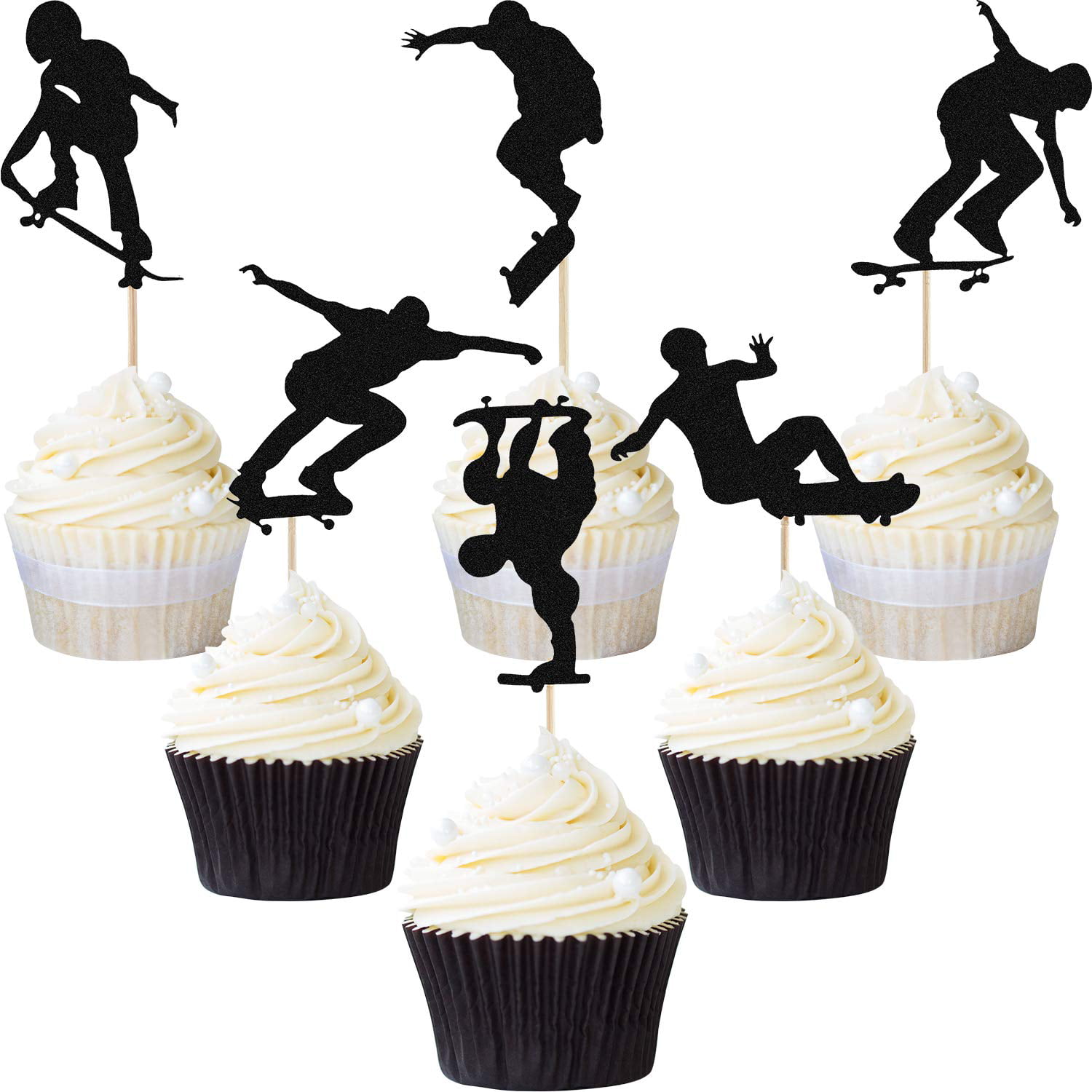 Fashion Wedding Party Cake Topper Cupcake Topper Decoration Supplies 