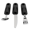 thumbnail image 4 of Adaptive Utensil Set, Smoothing Surfaces Weighted Adaptive Utensils Prevent Shaking Soup Spoon  For Arthritis, 4 of 8