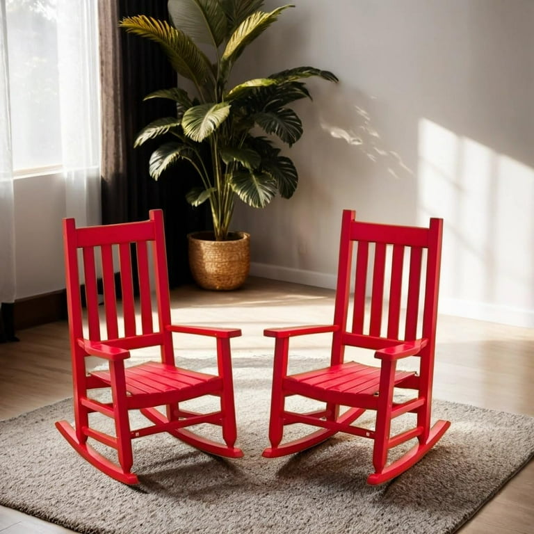 Rocking Chair ChildToddler Small Baby Wooden Comfy Rocker Chairs