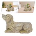 thumbnail image 1 of SWETRACE Maceta De Resina Con Forma De Perro Único Para Suculentas En Espacios Interiores Y Exteriores, 1 of 6