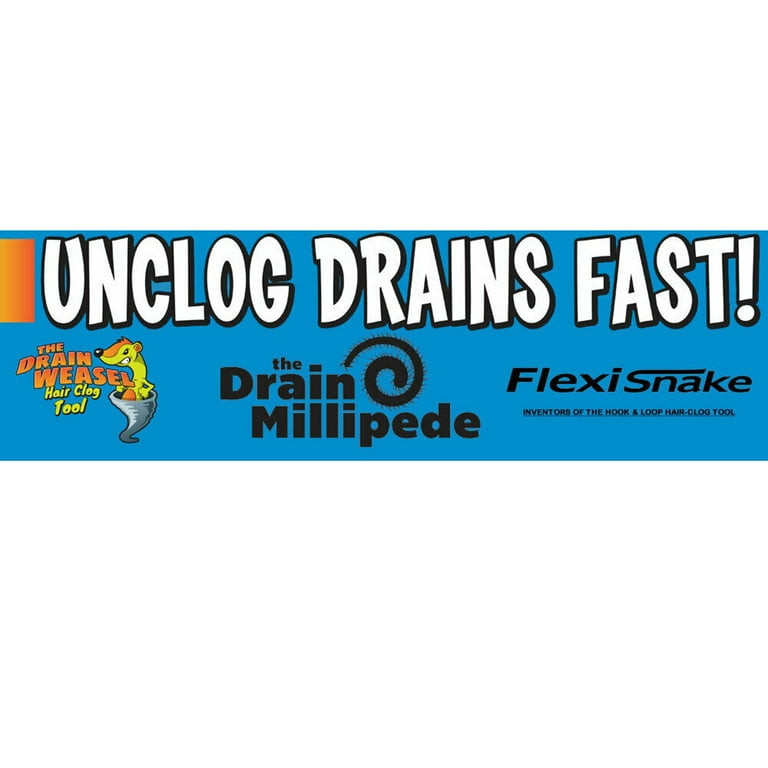 Drain Weasel Starter Kit - Unclogger Tool Hair Clog Tool - Chemical Free