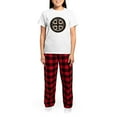 thumbnail image 4 of CafePress - St. Benedict Medal Pajamas - Women's Short Sleeve Print T-Shirt and Pants Light Cotton Pajama Set, 4 of 7