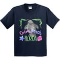 thumbnail image 3 of Inktastic Cocoa Beach Florida Cute Swimming Manatee Youth T-Shirt, 3 of 5