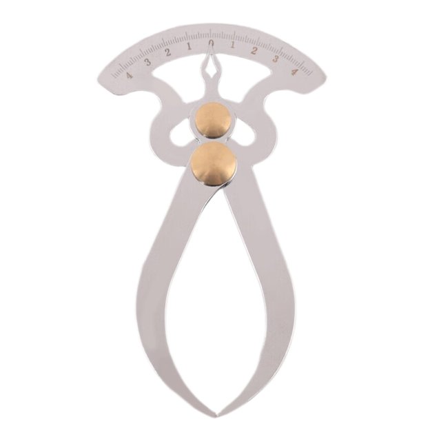 Calibradores Exteriores de Acero Inoxidable Herramienta Medición Espesor Alta Precisión para Torneado Madera y Calibración Alambres