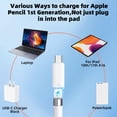 thumbnail image 4 of Adaptador de carga USB C a lápiz para Apple Pencil 1st Gen x3, 4 of 7
