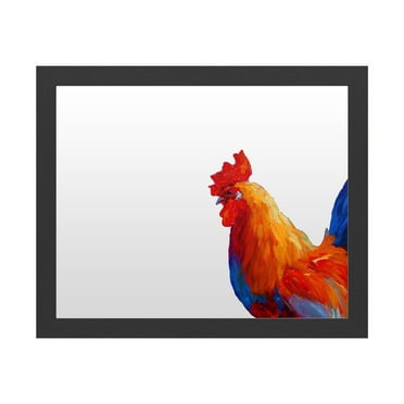 Trademark Fine Art 'Rooster Bob 1' Markerboard by Marion Rose
