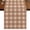 Brown, variant on Brown White Checkered Burlap Cotton Table Runner 13x120 Inches Long, Farmhouse Plaid Buffalo Elegant Farmhouse Table Runners, Outdoor Dining Table Decor for Baby Shower/Party/Wedding
