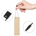thumbnail image 3 of QJUHUNG 950 Pcs Hang String Tags Plastic Black Women Daily Use E-commerce, 3 of 8