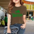 thumbnail image 2 of Ruyang Toddler Girls Cotton Summer T-Shirts Cute Shamrock Printed St Patricks Day Shirt Teens Kids Short Sleeve Crewneck Tees Tops, 2 of 7