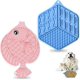 thumbnail image 1 of 2024, alfombrilla para lamer perros, alfombrilla de silicona para baño de perros, 2 alfombrillas a prueba de fugas para perros con ventosas, sin BPA, 1 of 4