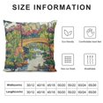 thumbnail image 6 of JRXY Colorful Chinoiserie Pillow Covers,Blue and White Pillow Covers Outdoor Decorative Pillow Covers for Couch Bed Sofa Cushion Farmhouse Pillowcases,2 pcs 20x20in, 6 of 6