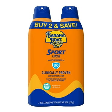 Banana Boat Sport Performance Sunscreen Lotion SPF 30 1 oz - 24 count ...