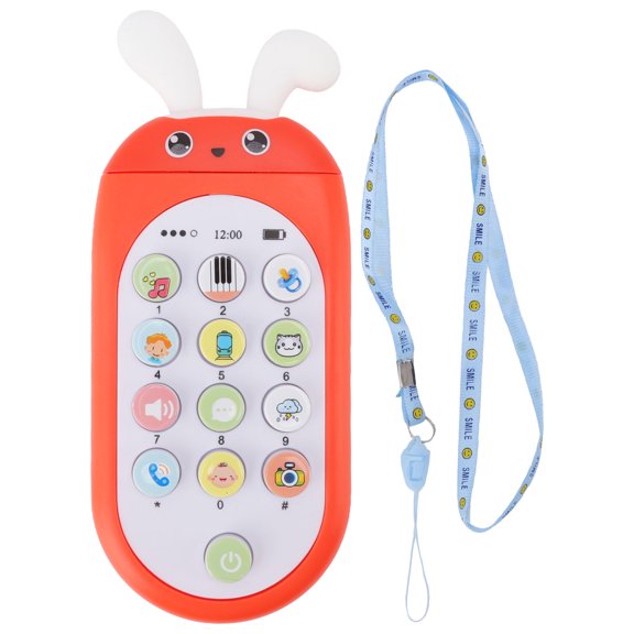 Juguete Para Teléfono Móvil, Educación Temprana Coordinación Mano-ojo Juguete Electrónico Para Teléfono De Bebé Juego De Rol Interactivo Mordible Para Juego Entre Padres E ANGGREK Otros
