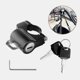 thumbnail image 3 of Universal Motorcycle Helmet Lock Anti-theft Helmet Security Lock Metal Black With 2 Keys Set, 3 of 5