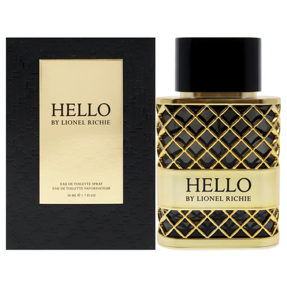 Lionel Richie Hello for Men, EDT Colonia para Hombre - 50 ml Lionel Richie Espray EDT 1.7 oz