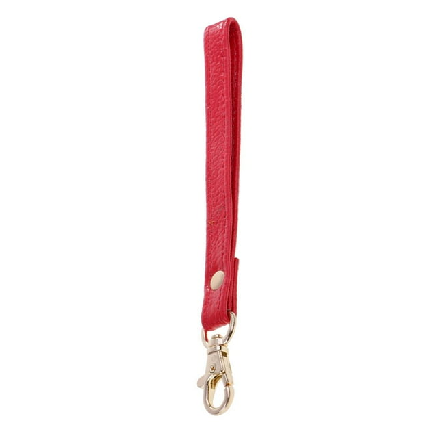 Correa de muñeca de repuesto de cuero para accesorio de embrague/monedero/bolsa rojo Colcomx Correa de pulsera