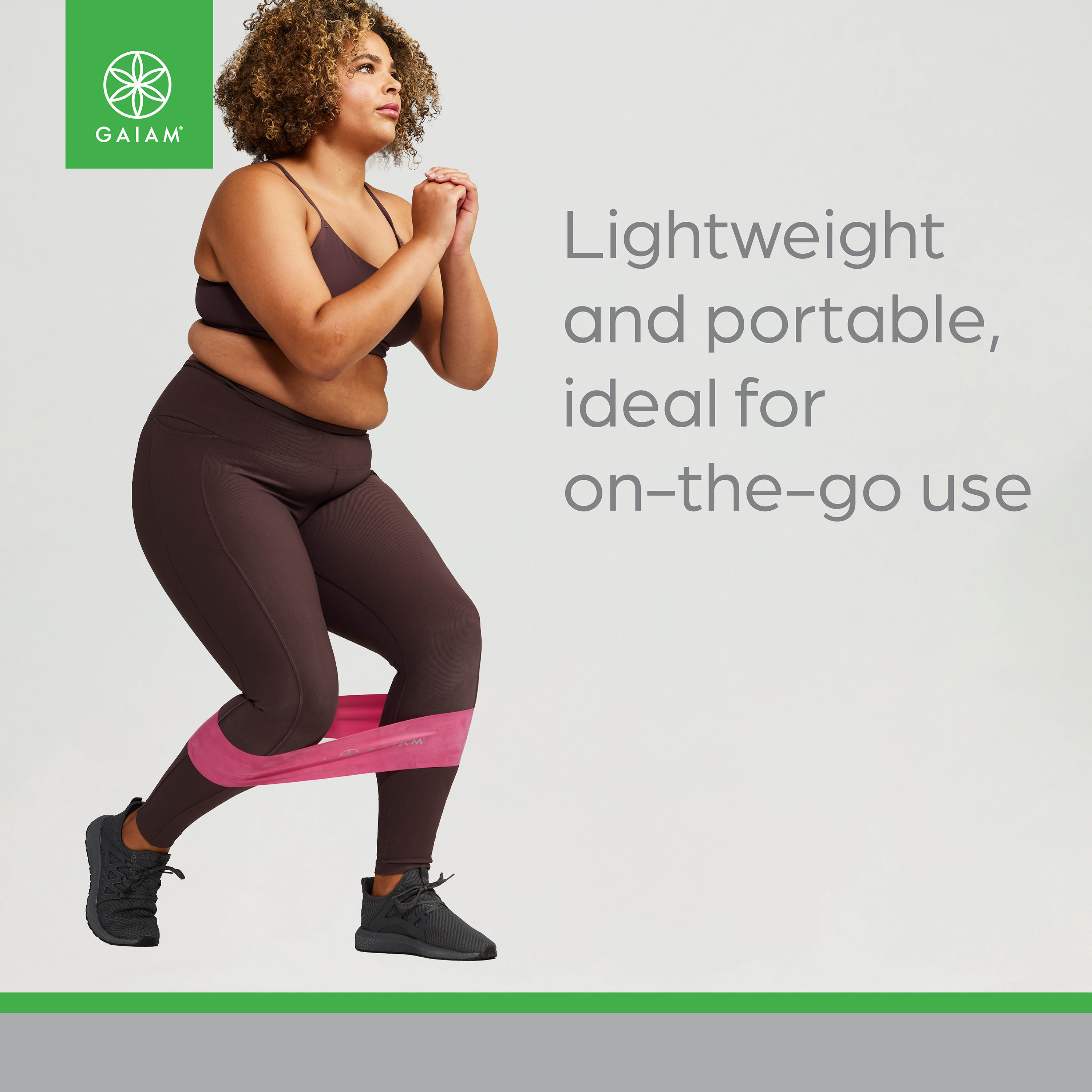 Gaiam Loop Resistance Exercise Bands 3-Piece Set photo 6