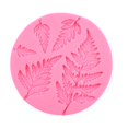 thumbnail image 1 of adviicd Washable Silicone Cake Cake Candy Chocolate Decorating Tray DIY Craft Project Pink,One Size, 1 of 5