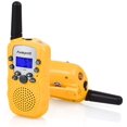 thumbnail image 3 of Walkie talkies para niños, radio profesional 388 radios para niños a partir de 3 años PMR 446 alcance hasta 3 km 8 canales para compras, parque de atracciones, camping, compras, interior -, 3 of 5
