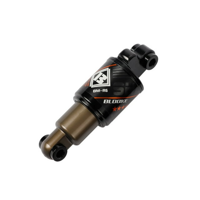 Bicycle Oil Spring Shock Absorber Mountain Bike Rear Shock Absorber Aluminium Alloy MTB Rear Absorber Suspension with Screws Kit 120mm(4.7'') x 30mm