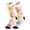 Pink, variant on FYEGRE Unisex Easter Holiday Crew Socks, Cute Bunny & Egg Print Mid-Calf Socks, Soft Breathable Stretchy Socks for Easter Party, Spring Outings & Daily Wear Light Green One Size