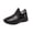 Black, variant on Xfvqtps Mens Comfortable Boots Velvet Upper Winter Shoes Soft Sole Warm Snow Boots Casual Low Heel Slip on Footwear Easy Wear Black