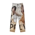 thumbnail image 5 of Balery Cute Bulldogs Apply print Men's Pajama Pants,Ultra Lightweight Pjs,Lounge Pant-Small, 5 of 9