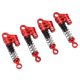 thumbnail image 4 of Amortiguadores para Scx, 4 piezas de amortiguadores RC para piezas RC Amortiguadores de metal para coches RC Los mejores de su clase, 4 of 14