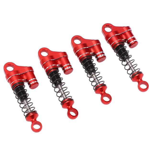 Amortiguadores De Metal, 4 Piezas RC Amortiguadores Cool Práctico Para 1/24 RC Car