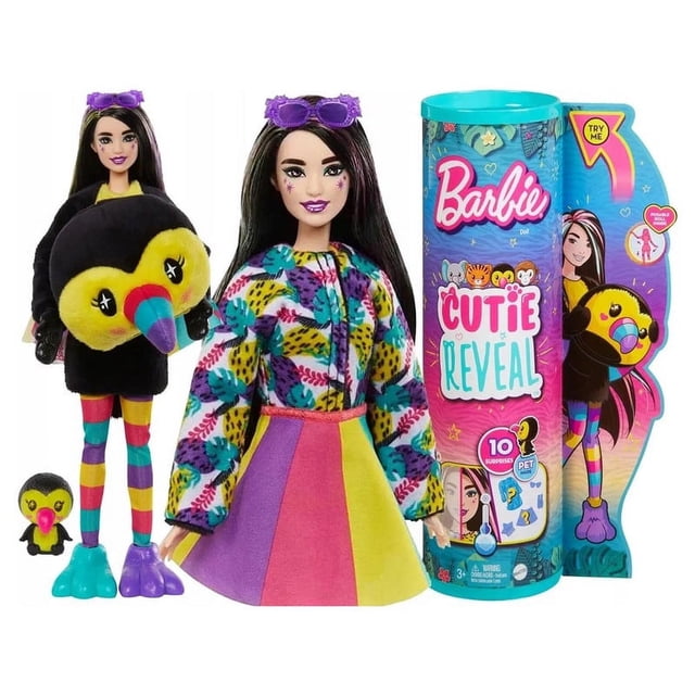 Muñeca Barbie Cutie Reveal Tucan