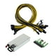 thumbnail image 2 of Kit de Fuente de Alimentación de 750 W para Tarjetas de Video GPU Que Eficiencia 94% ETH Yotijar Kit de fuente de alimentación de calidad, 2 of 9
