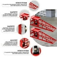 thumbnail image 4 of Lafati 2-Pack Hydraulic Car Ramps: Heavy-Duty Vehicle Ramps with 5T / 10000lbs Jack Load Capacity, Portable Design for Effortless Oil Changes and Car Lifts, 4 of 10