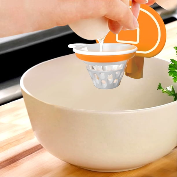 Separador De Yema De Huevo, Aro De Baloncesto, Divertidos Accesorios De Cocina, Divisor De Huevos Para Cocinar Y Hornear