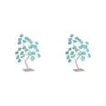 thumbnail image 3 of Ounissouiy Cuerdas de luces LED - Luces de árbol de rosas simuladas - Luces de decoración de habitaciones de ambiente elegante Accesorios de Tipo5 2Conjunto, 3 of 6