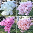 thumbnail image 2 of 50-600Pcs Artificial Flower Cherry Blossom Branches Wedding Arch Decoration Cherry Blossom Tree Silk Flowers DIY Home Decoration, 2 of 9