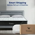 Vantto Full Mattress, 10 Inch Memory Foam Hybrid Mattress, Individual