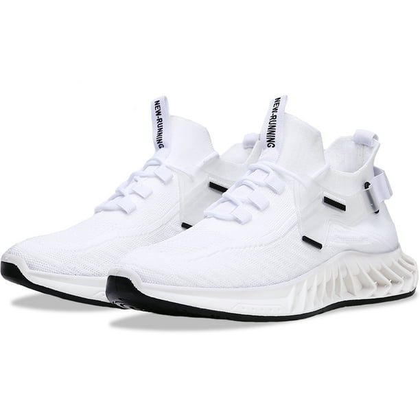 Tenis Hombre, Zapatos Hombre Deportivos, Zapatos de Malla Transpirable para Hombre, Zapatillas de Deporte Casuales de Moda para Entrenamiento, Caminar, Correr, Gimnasio Antiderrapante