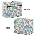 thumbnail image 3 of HELLHERO Hydrangea Sewing Machine Storage Cover with Front Pocket Waterproof Sleeve, 3 of 8