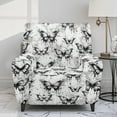thumbnail image 2 of HELLHERO Butterfly Print Lazyboy Covers Slipcover 4 Piece Recliner Cover 1 Seat Extra Large Fitted Cover for Recliner Chair with Foot Rest, 2 of 8