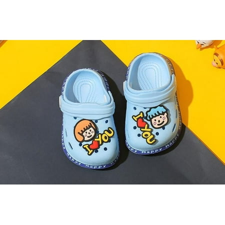 

Kids Clogs Boy Girl Garden Shoes Toddler Sandals Children Gardening Clog Child Slip On Shower Slippers Mules