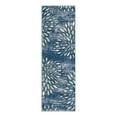 thumbnail image 2 of Unique Loom Sumter Collection Area Rug - Rhett (2' x 6' 1" Runner Navy Blue/Ivory), 2 of 6
