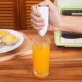 thumbnail image 4 of Cateissary Batidor de huevos eléctrico de mano para cocina, mango de vaporizador, batidor, agitador portátil para el hogar, dispositivo lavable Cocina y Comedor Verde, 4 of 6