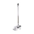 thumbnail image 2 of Toilet Brush with Base, Ergonomic Handle, Long 16.14 Inch Handle, High-Heeled Design, Silica Gel Bristles for Thorough Cleaning, Quick-Drying Ventilated Base White, 2 of 9