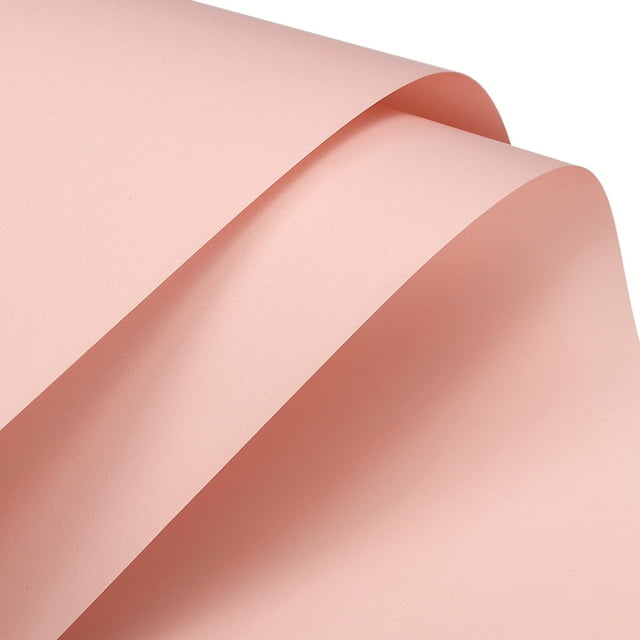 Papel de regalo nacarado Rosa Claro 22,8x22,8 Pulgadas Unique Bargains Paquete de 20