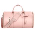thumbnail image 2 of COFEST Garment Bags for Travel for Women 2024 Garment Duffle Bag Convertible Foldable 2 In 1 Suit Bag for Hanging Clothes Business Trip Bag with Toiletry Pocket Pink, 2 of 7
