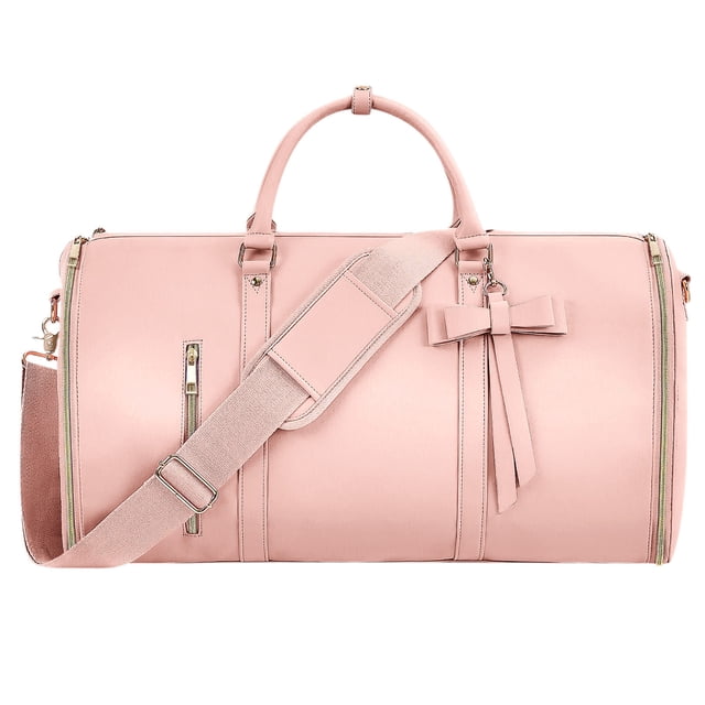 Ohufall 2024 Sac de Voyage Pliable Convertible pour Femmes avec Poche pour Articles de Toilette Rangement de Garde-Robe