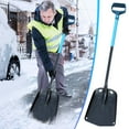 thumbnail image 2 of Yooshoverk Aluminum Alloy Multifunctional Long Handled Snow Shovel Off-Road Small Shovel Outdoor Folding Snow Shovel Multicolor Free Size, 2 of 9
