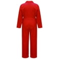 thumbnail image 3 of YONGHS Kids Boys Turndown Collar Mechanic Coveralls Jumpsuit Long Sleeve Halloween Carnival Dress Up, 3 of 5